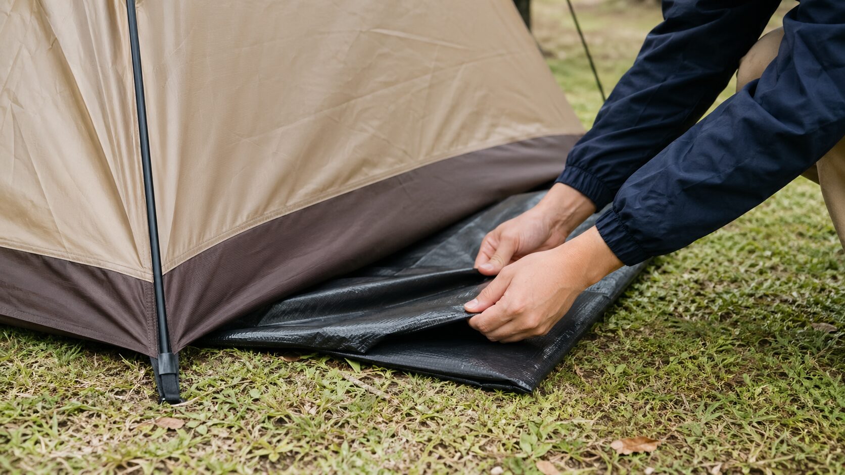 グランドシートサイズ選び方の目安