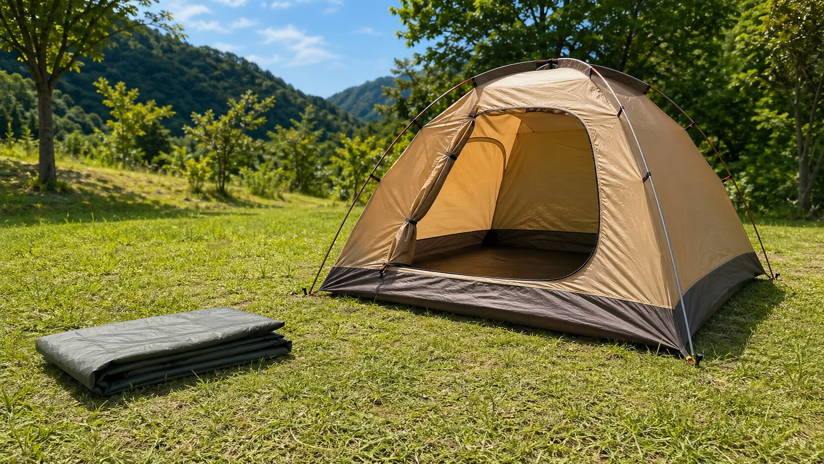 テントグランドシート使い方の基本