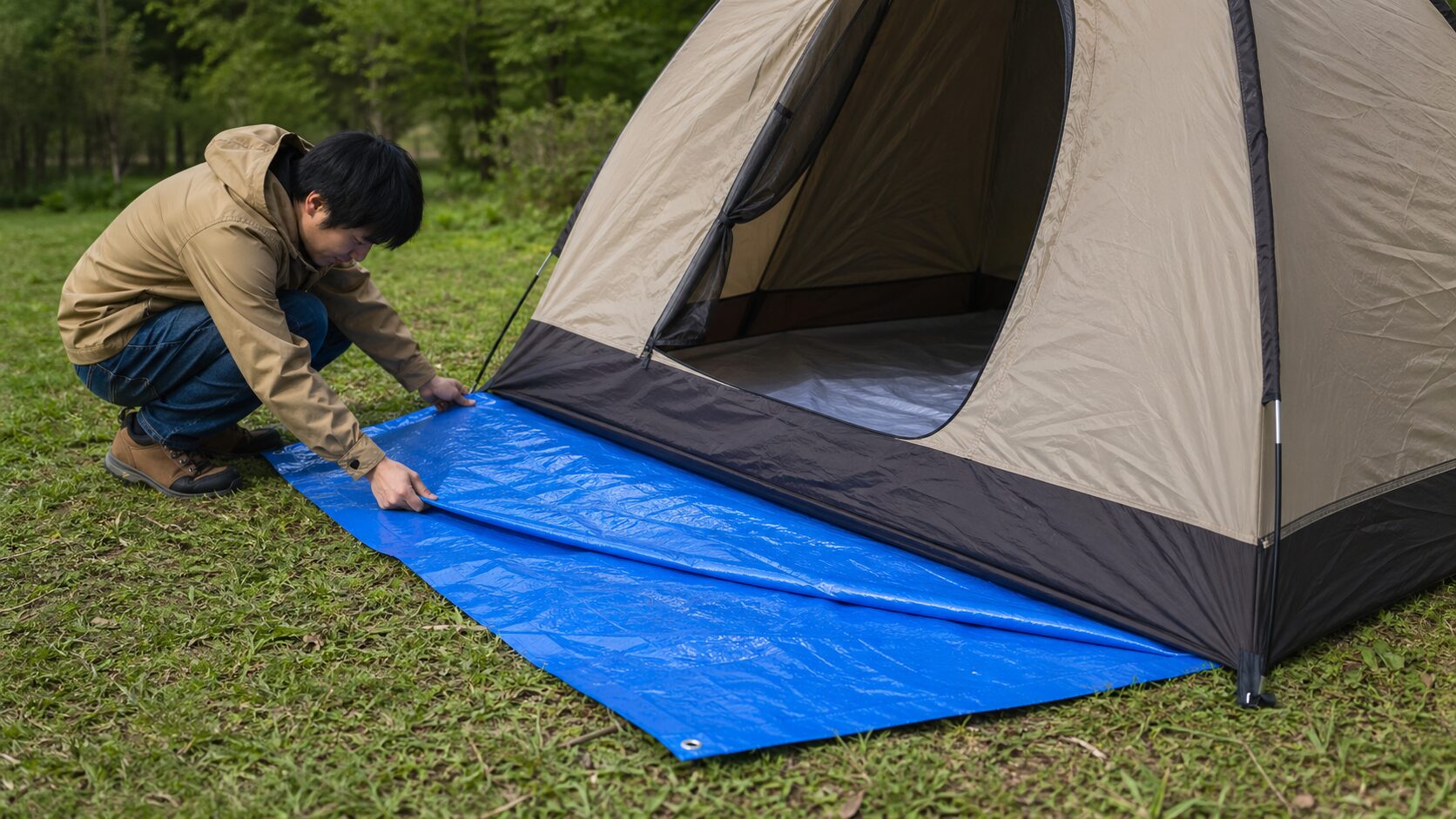 テントグランドシートいらない場合
